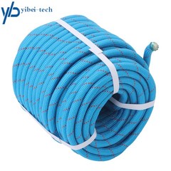 1/2in × 125ft Double Braided Polyester Rope Breaking Strength 8400 Pounds Blue