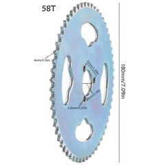 16mm-20mm Bore 10T 12T 13T Centrifugal Clutch 420 428 #35 Sprocket for Drift ATV