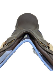 18 Inch Used Inter Collegiate Horse Association English Saddle 434-11872