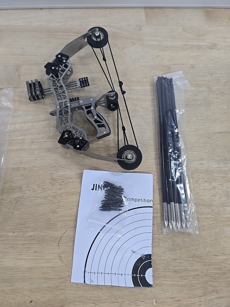8″ Mini Compound Bow Kit Toy Target Shooting