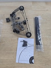 8″ Mini Compound Bow Kit Toy Target Shooting