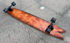 Lucid 45″ Longboard Skateboard Fish Tail Complete Skate Made in California NEW