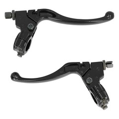 RASTKY Pair Of Clutch Levers Aluminum Alloy CNC Processed Compatible With 7 UNHM