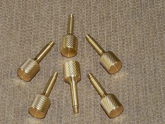 WOW Custom BRASS Diagonal Half Knurl Drum Handle for Crosman 2240 2250 1322 1377