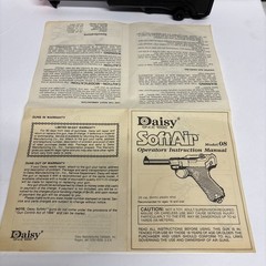 Daisy Airsoft Luger «Detailed Replica» Model 08 With Operators Manual