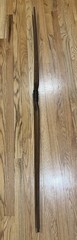 Vintage York Archery F.B.L. Wood Longbow Flatbow 60″ 30# Independence MO LH 1935