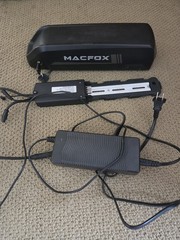 Macfox M20x B-attery 4 Pin Version 48v 10.4ah 500 Miles Used 2a Charging Include