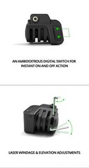 Green Rechargeable Laser Sight for Taurus TX 22, TaurusTX 22