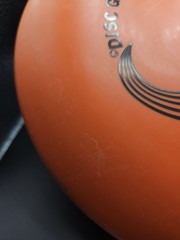 VERY RARE 1983 Ben-Wal Kitty Hawk Soft Touch 1 stamp Orange Disc Golf 174g