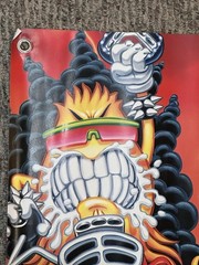 Vintage 1990/2000 World Industries Road Rage SKATEBOARD Poster Banner Sign Mint!