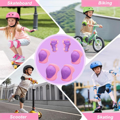 Knee Pads for Kids， Knee Pads and Elbow Pads Set Toddler 3-10 Years Protective G