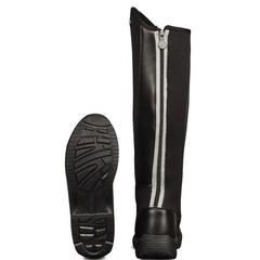 Ovation Tall Black Riding Boots Women’s Equine US 8 Euro 39 All Season Zipper