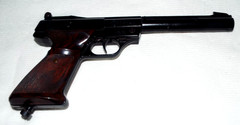 VINTAGE CROSMAN MODEL AIR PISTOL 454 .177 CAL. BB GUN READ!!!!