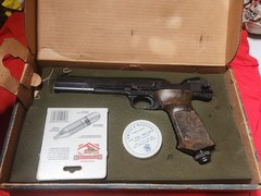 VINT 1974 SMITH & WESSON CO2 PISTOL md 79g .177 cal + FACTORY BOX MANUAL 8w6