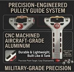 Automatic CNC Slingshot for Adult Outdoor Entertainment, Competition & Hunting