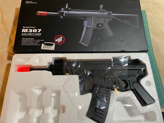 Double Eagle M307 F PDW Spring Powered Airsoft KAC PDW