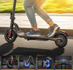 Adult Electric Scooter High Speed 25KM/H Long Range Folding E-scooter Waterproof
