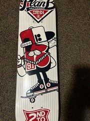 Plan B Skateboard Deck 2nd to None Limited Edition Rare Collectible