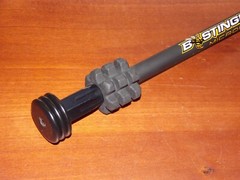 Bee Stinger MicroHex 10″ Stabilizer in Matte Black- B Stinger