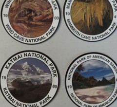 Yes! ALL 63 U.S. National Park Stickers! WATERPROOF Vinyl 3 Inches Each.