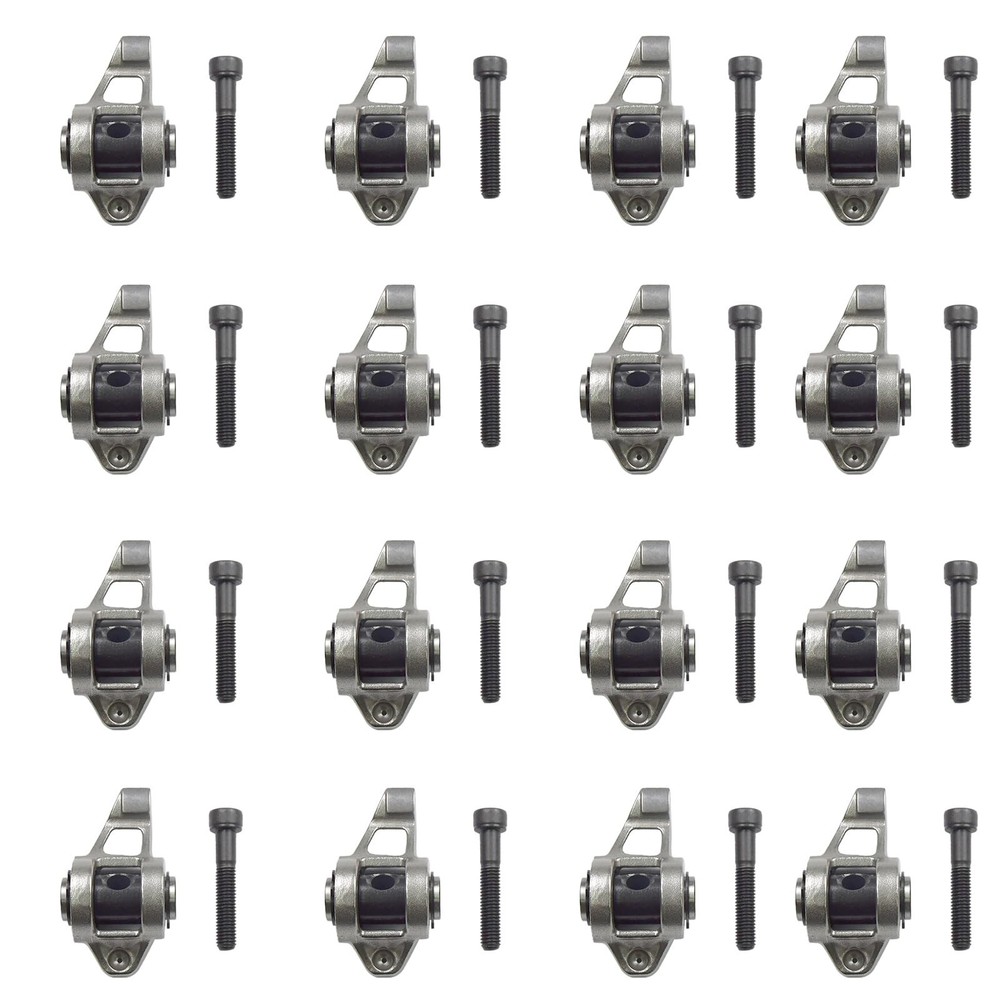 REVO 16PCS Rocker Arms w/Bolts Kit Replacement For LS1 LS2 LS6 LR4 4.8 5.3 5….