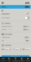 Onewheel Pint Black used with extra bumper kit very low miles