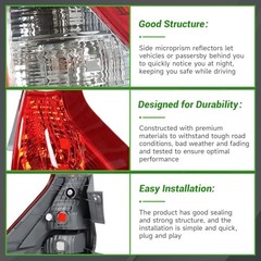 Rear Right Tail Light Assembly Passenger Side Replacement for CRV 4-Door 2012