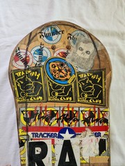 1980S ZORLAC Gargoyle Jimi Scott Airbourne Skateboard Deck Truck & Wheels READ!!