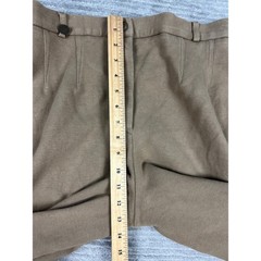 On Course Breeches Womens 34L Tan Cotton Naturals Shapely Equestrian Knee Patch
