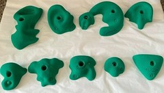 Groperz Beginner Route Setting Hand Holds Set A 10 Total Pieces