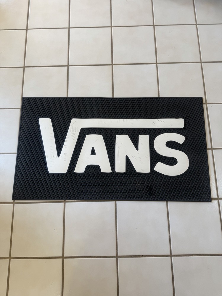 Vans Skateboarding Shoes Rubber Promo Floor Mat Doormat