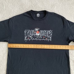 Familia Skateshop x Thrasher T-Shirt Men’s XL Skate Rats Todd Bratrud Skateboard