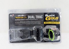 Black Gold Dual Trac Mountain Lite 2-Pin .019 Movable Bow Sight – LH (AMLDT2-L)