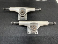Vintage Blacksmith Skateboard Trucks Pair 8” Axle Old School Silver Skate Trucks