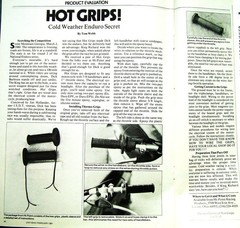 Snowmobile Hot Grips® 2 sets Yamaha 88T BLUE OEM grips, resistor, switch.