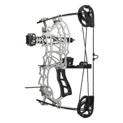 13″ Archery Mini Short Axis Compound Bow Kit 15-32lbs Arrow Laser Sight Hunting