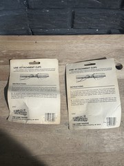 The Game Tracker Line Attachment Clips #GTLC-Brand New Lot Of 2
