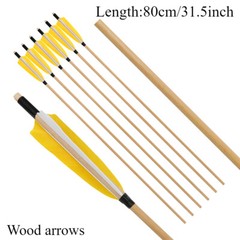 65″ English Longbow Set 20-120lbs Archery Traditional Takedown Bow Hunting RH LH