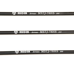 28/30Inches Mixed Carbon Arrow Spine 500 Diameter 7.8mm for Recurve/Compound Bow