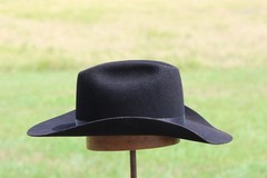 American Hat Co 7 1/2 Maxifelt. Extra Long Oval. 4” Brim.