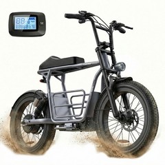 Peak 800W Electric Motorcycle 20″ Fat Tire Electric Scooter w/Seat