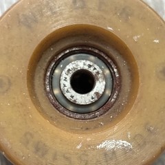 VINTAGE ROLLER SKATE WHEELS WEBER SWISS MADE W/ JAPAN NTN 627Z Set Of 5