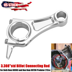 For Predator 212cc Hem 60363 Non Hem 69730 Connect Rod Billet Alum Rod 3.308″std