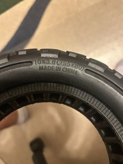 Solid Tire 10×3 fit 255×80 or 80/65-6 Tire Electric Scooter