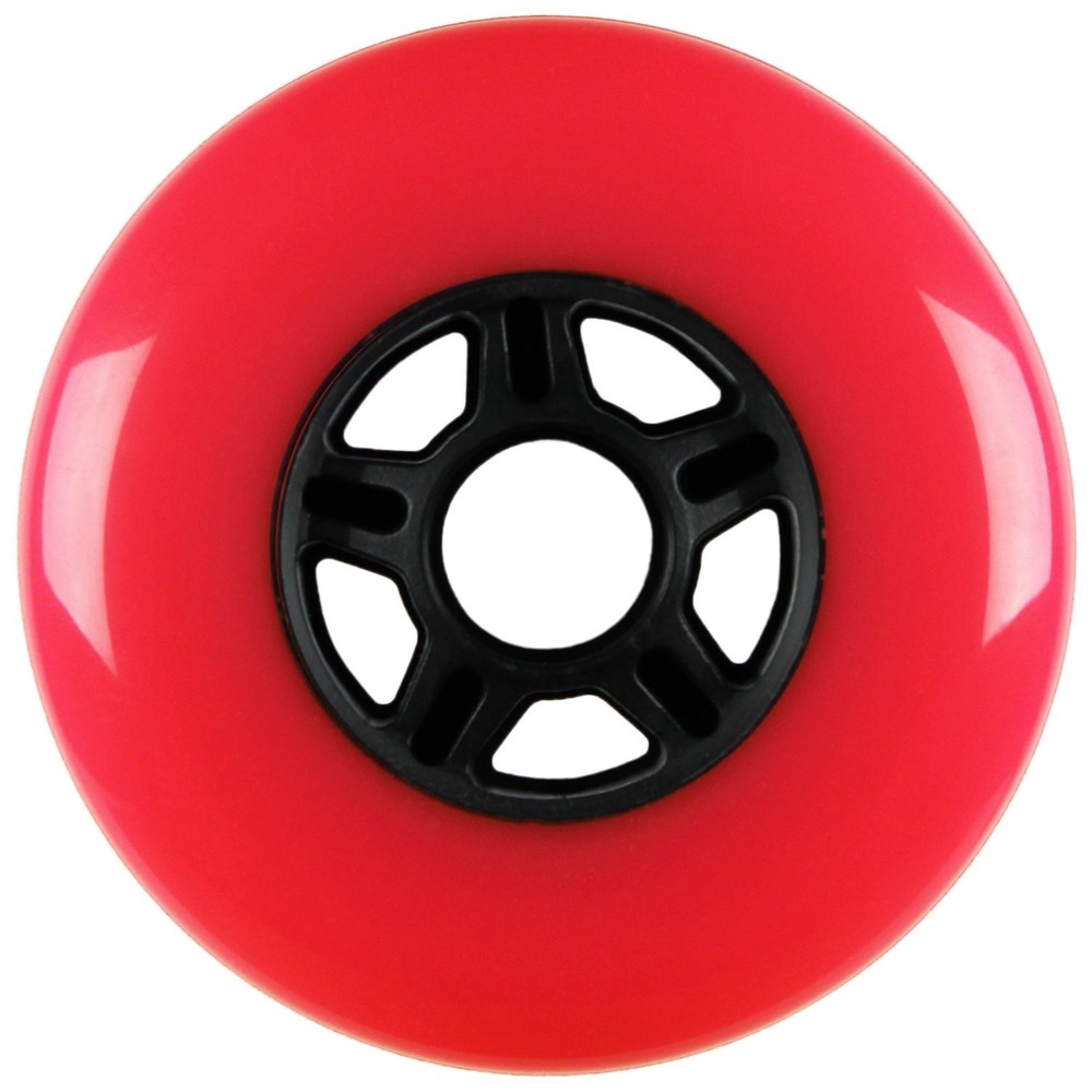 Kick Push Plastic Hub Scooter Wheel, Neon Pink, 100mm 100mm, Pink