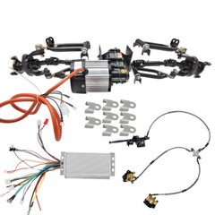 Go Kart ATV Front Axle Kit 48V 1000W Differential Motor Quad Go Cart Buggy Mower