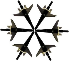 100Grain Expandable Broadheads Replacement Cut Arrow Heads Tips For Compound Bow