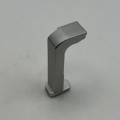 Extended Mag Release for GIock GEN 3 ,17, 19, 26 ,34, Aluminum Silver