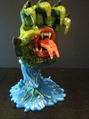 THE CREATURE From Black Lagoon Custom Kidrobot Santa Cruz Screaming Hand Figure