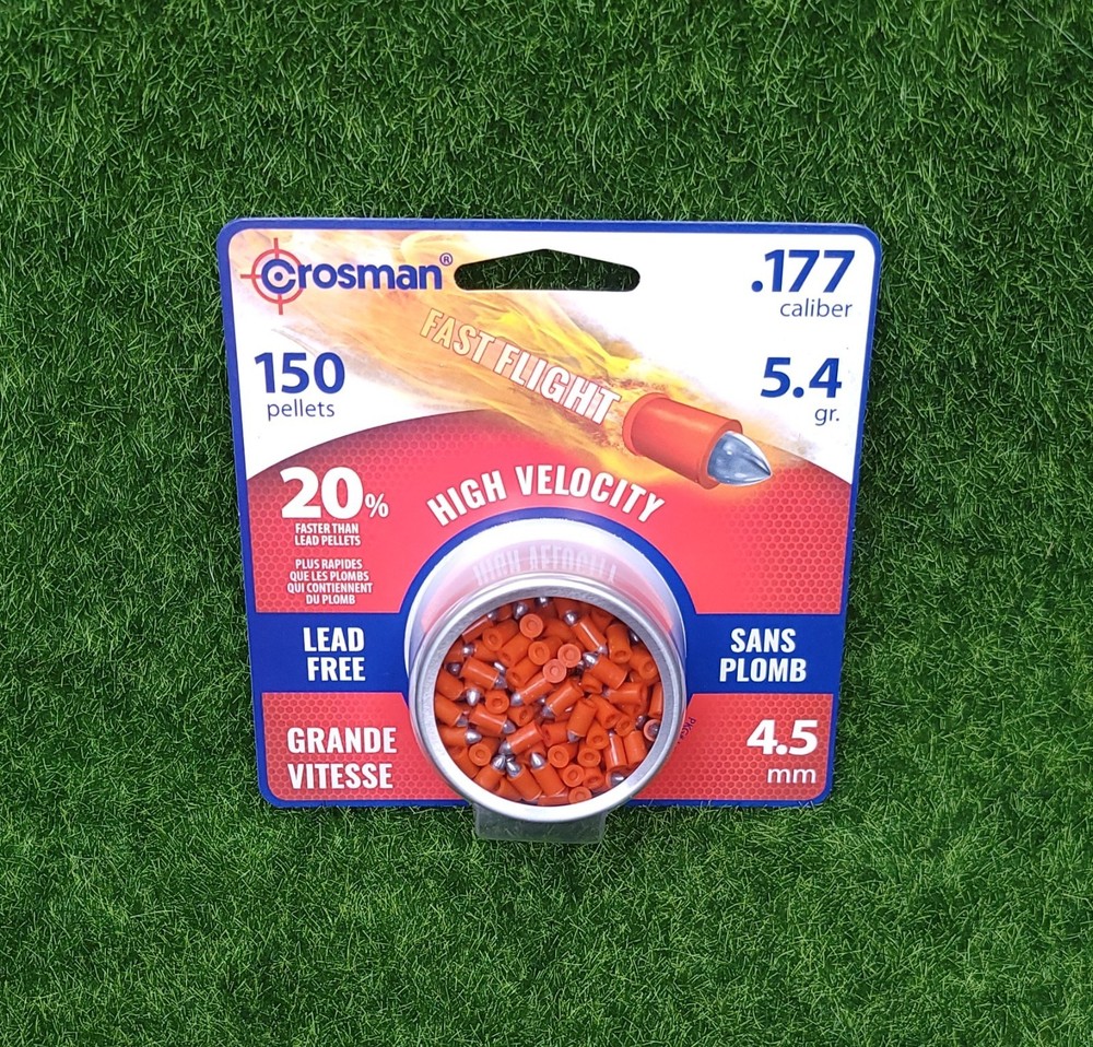 Crosman Powershot Fast Flight Penetrators .177 Pellets 5.4gr (150 Pack) – LF1754